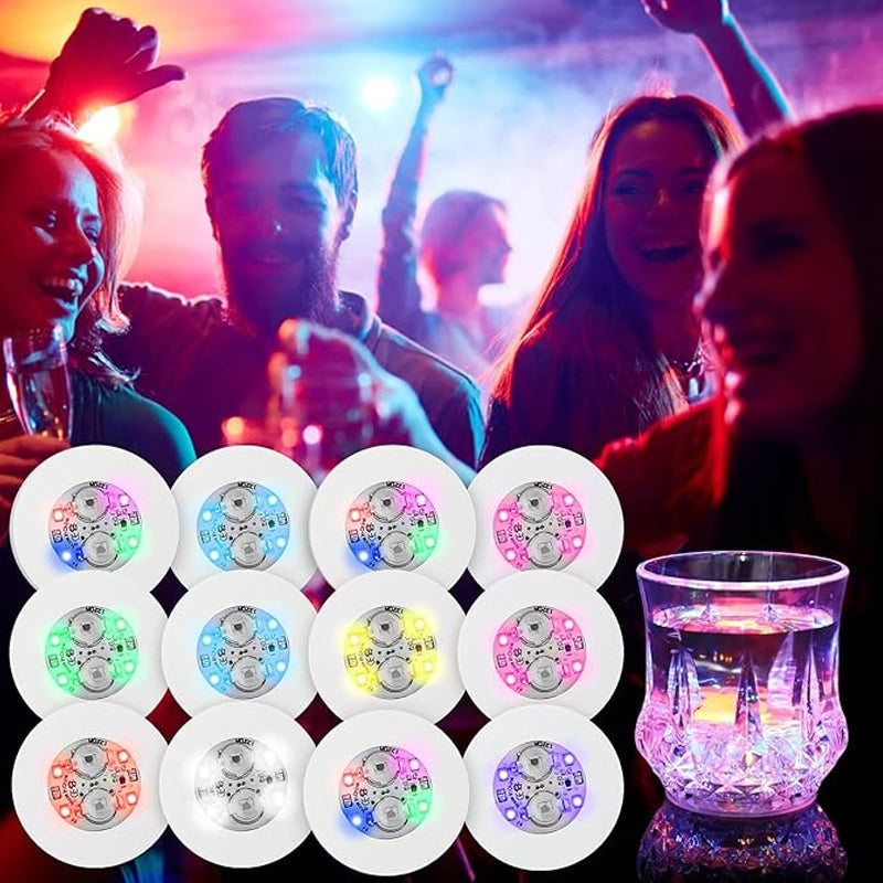 LED Luminous Bottle Stickers and Coasters