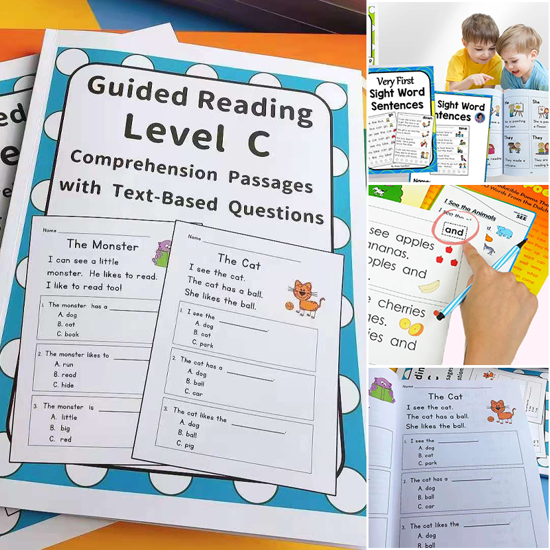 Finger Reading Workbook Core Vocabulary