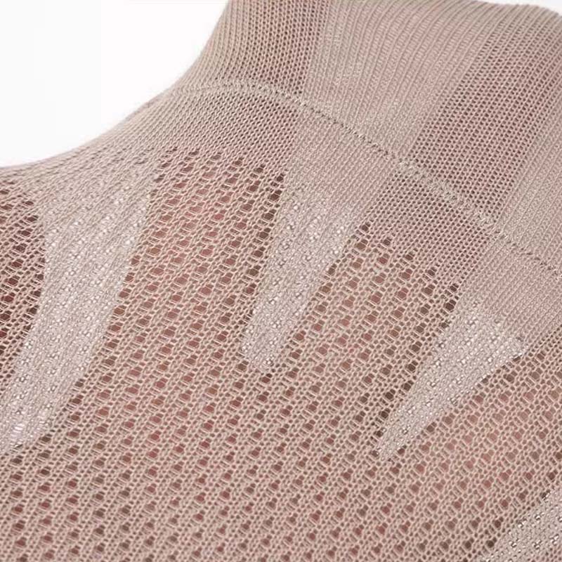 Plus Size Mesh Cotton Socks