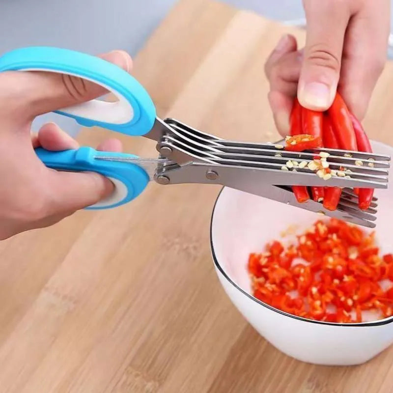 Multilayer Spring Onion Scissors