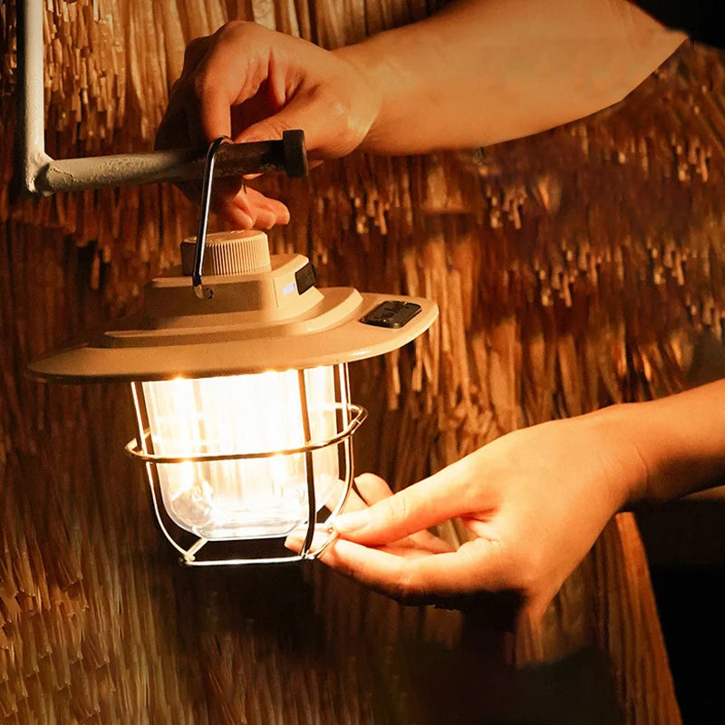 Retro LED Camping Ambient Lamp