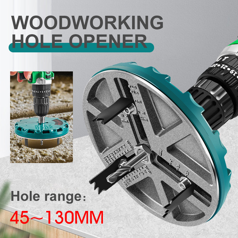 Adjustable Woodworking Cutting Tools Hole Opener