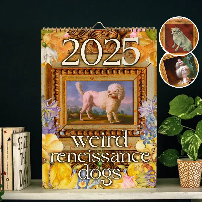 Weird Medieval Dogs 2024 Calendar