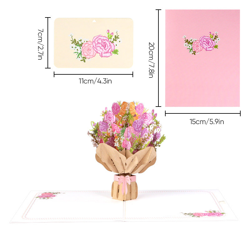 Mother's Day 3D Greeting Card