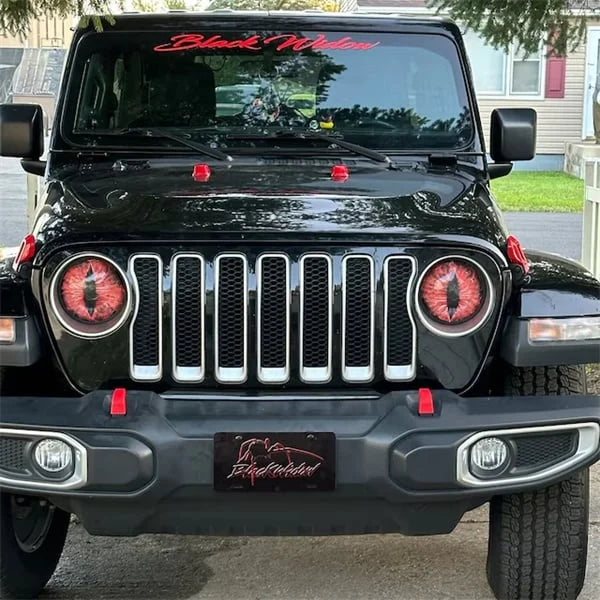 Beast Eyes Headlight Decals(1 PAIR)