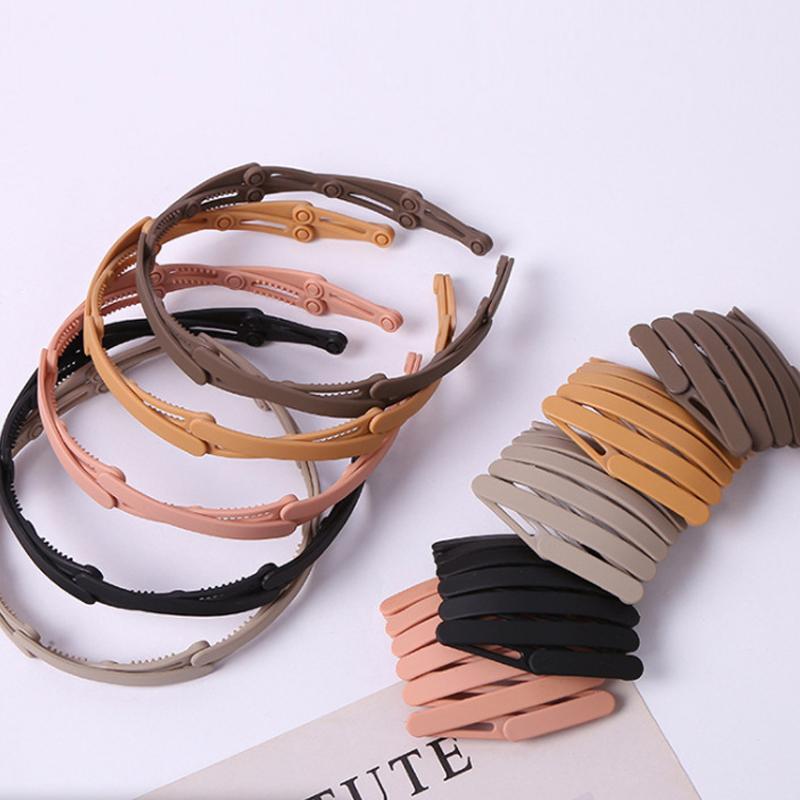 Portable Telescopic Hair Bands for Women's Hair