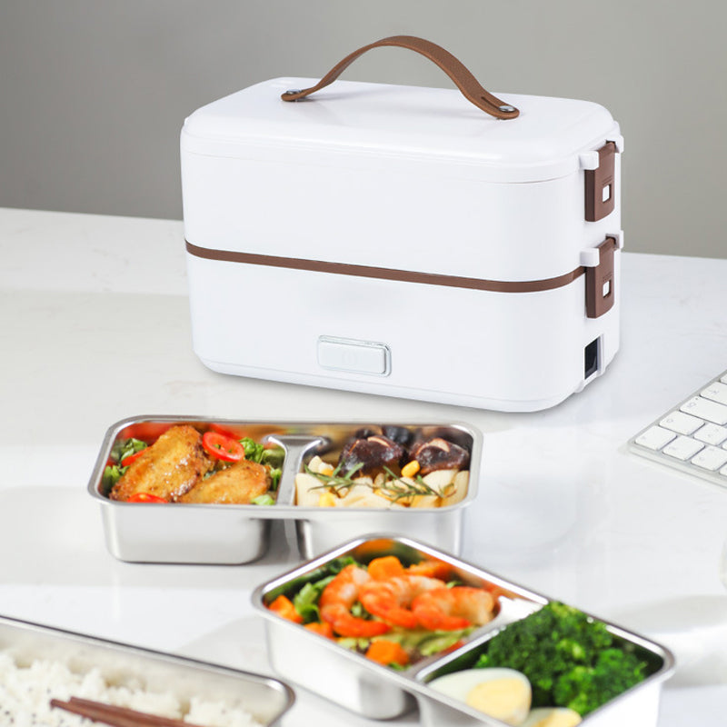 Multi-functional portable plug-in cooking lunch box