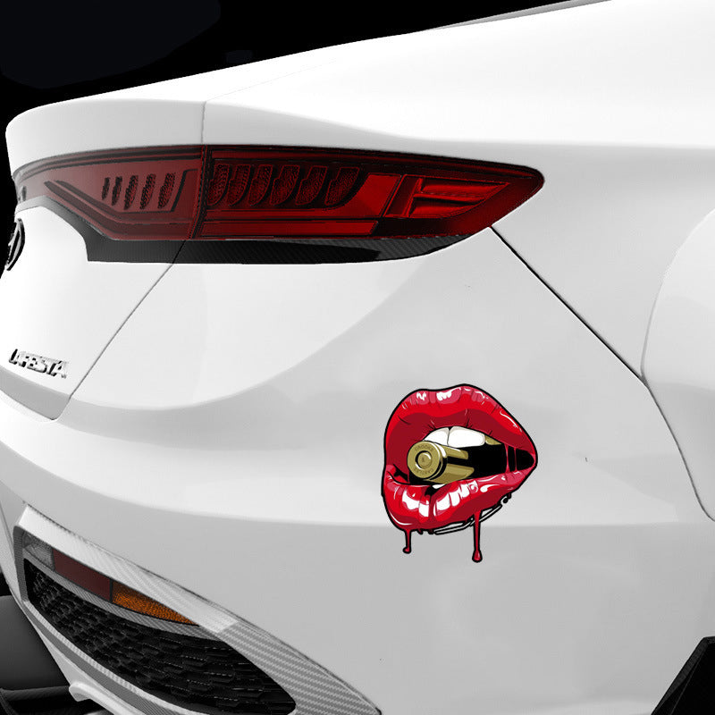 Bullet Lip Decorative sticker