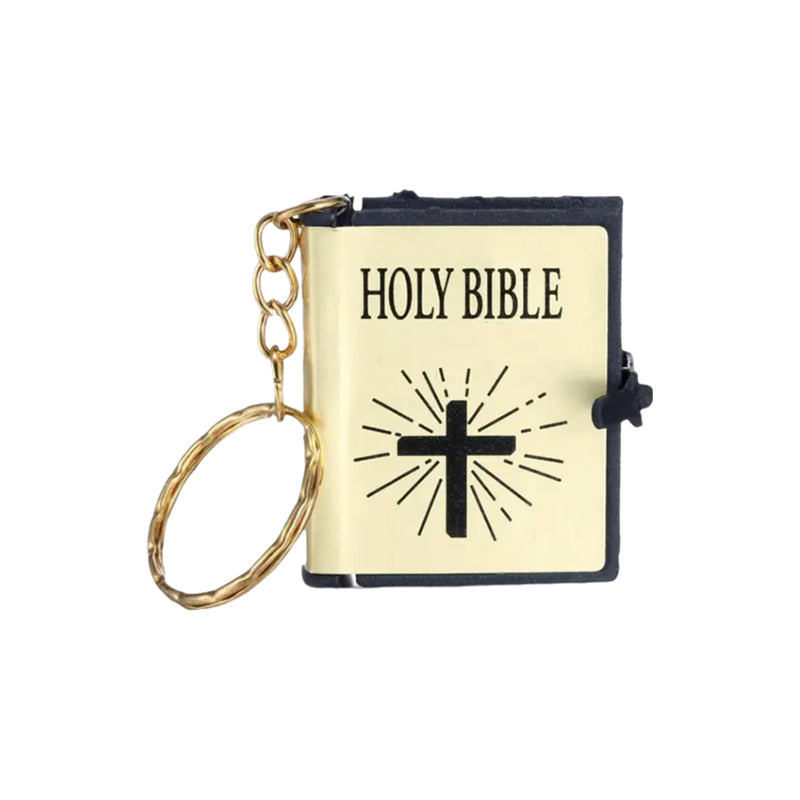 Mini Book Bible Keychain