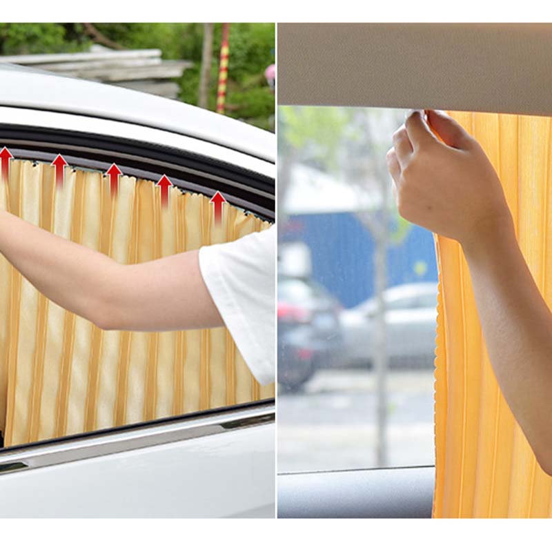 Magnetic Car Sunshade Curtains (2/4 PCs)