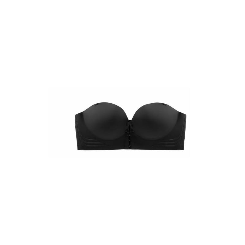 Women's Non-Slip Front Closure Strapless Bra