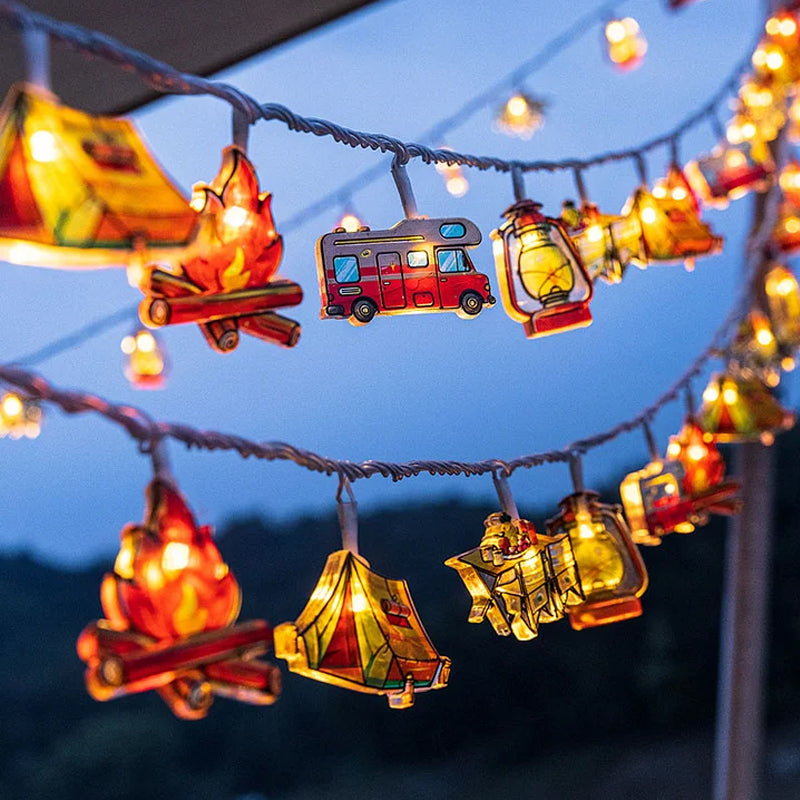 Outdoor String Lights for Camping