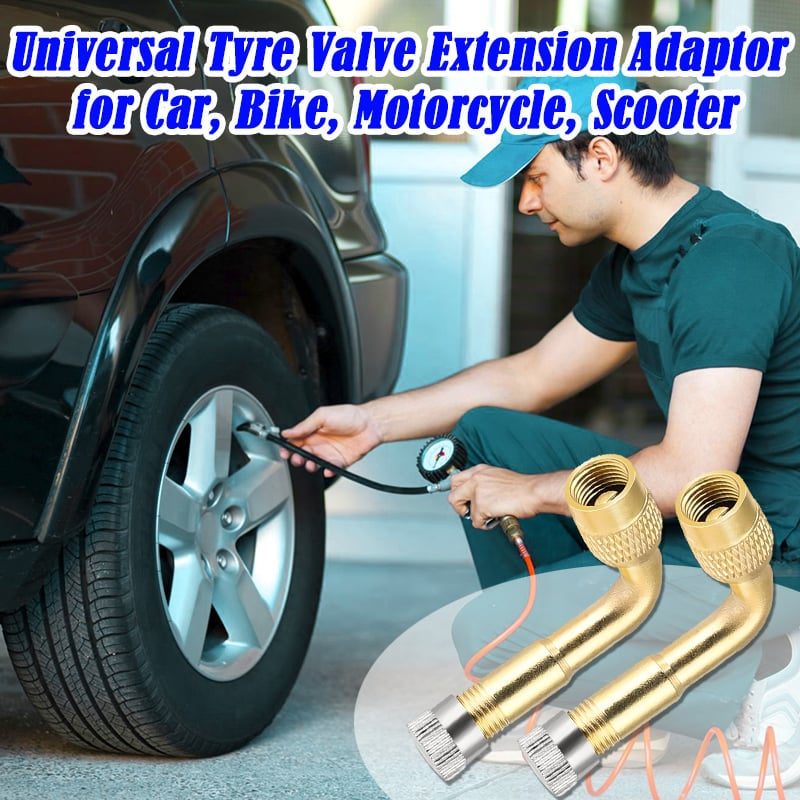 Universal Tyre Valve Extension Adaptor