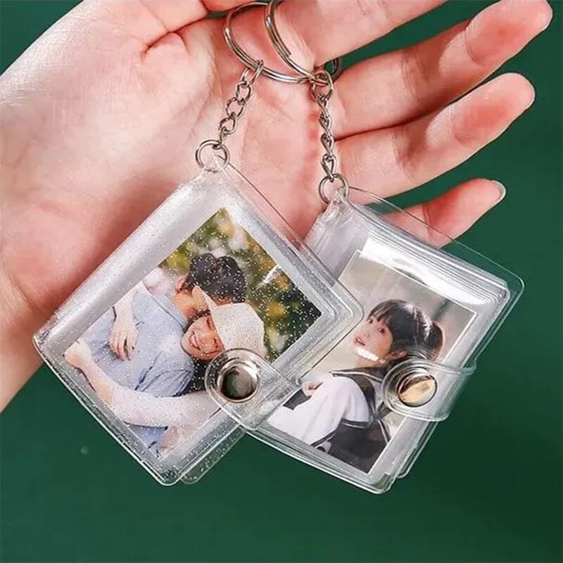 Small Photo Album Key Chain Pendant