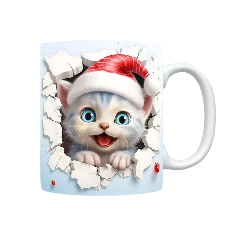 3D Print Kittens Hole In A Wall Mug