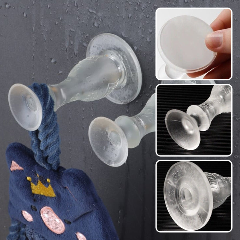 Anti-collision suction cup floor door top