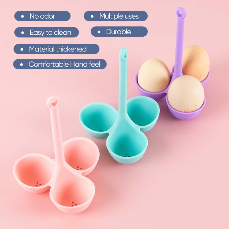 Food-Grade Silicone Egg Steamer