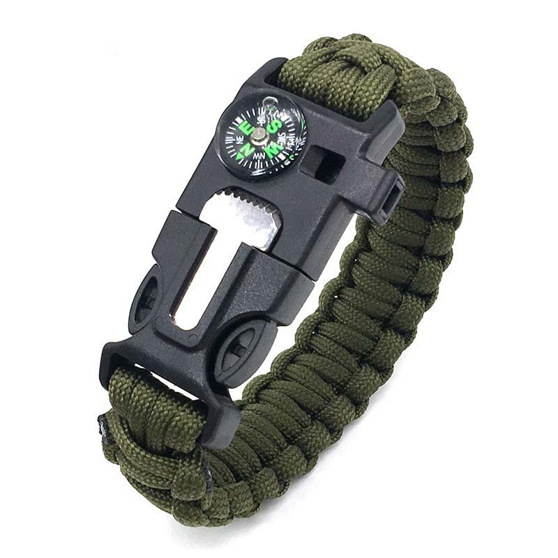 Multi Functional Survival Paracord Bracelet