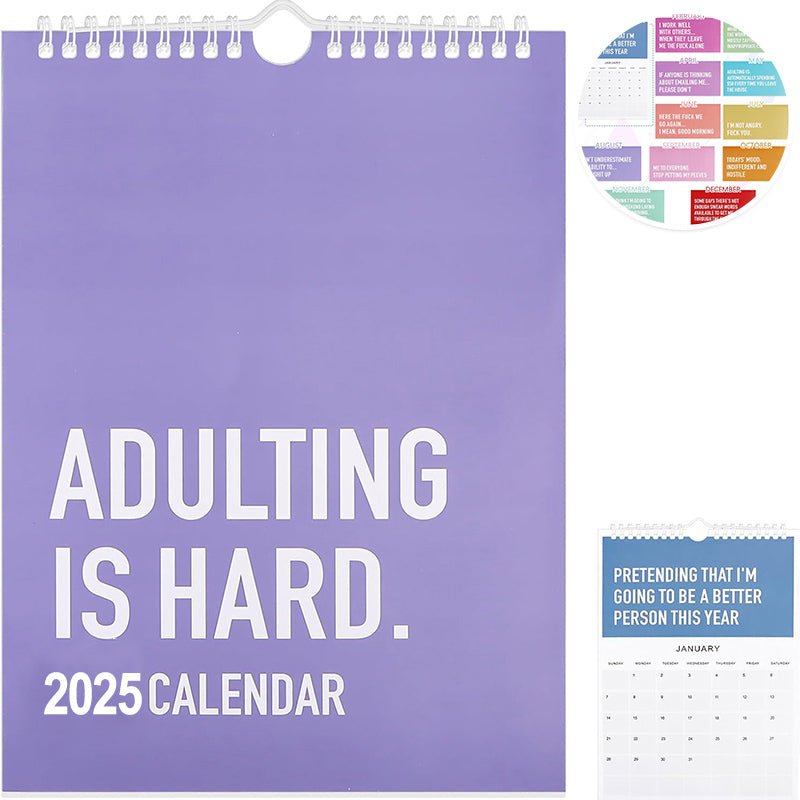 ADULTING IS HARD 2024 CALENDAR