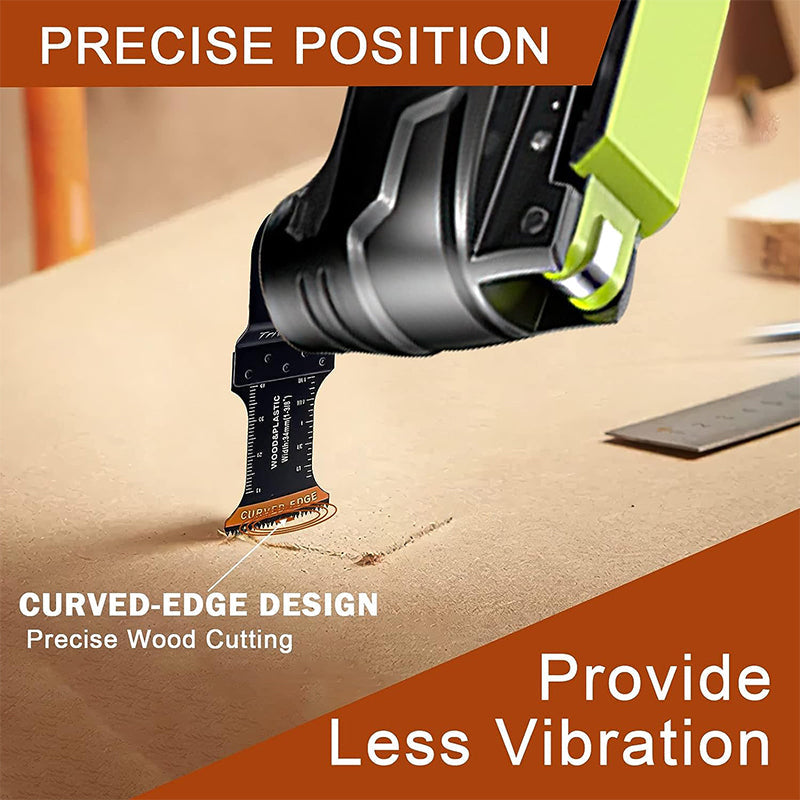 Curved-Edge Oscillating Tool Blades (20 PCS)