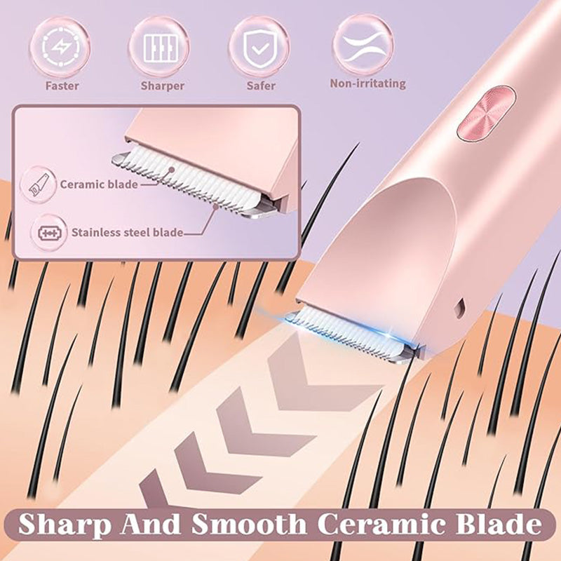 Dual-Head Hair Trimmer for Women