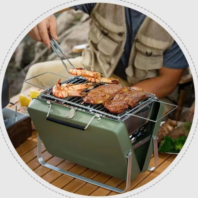 Portable Stainless Steel Barbecue