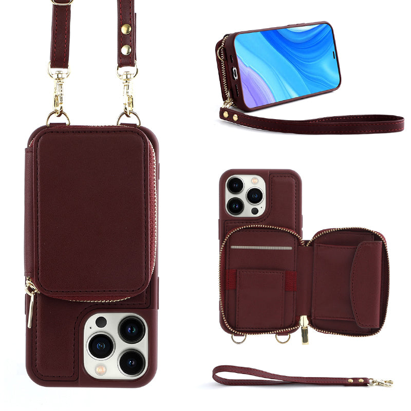 Phone Cover With Wallet & Sling, Crossbody Handbag