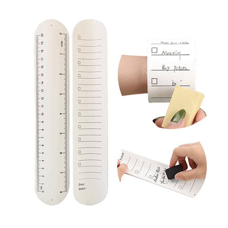 Reusable Silicone Memo Wrist Band