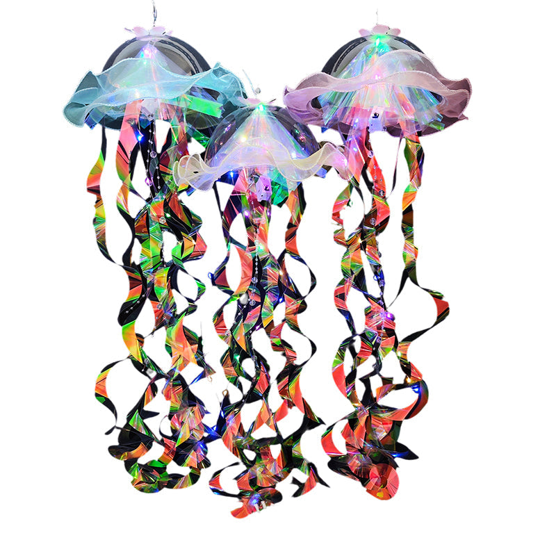 Ribbon Jellyfish Lamp