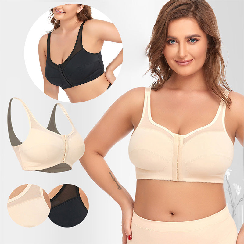 Front-Closure Wireless Bra