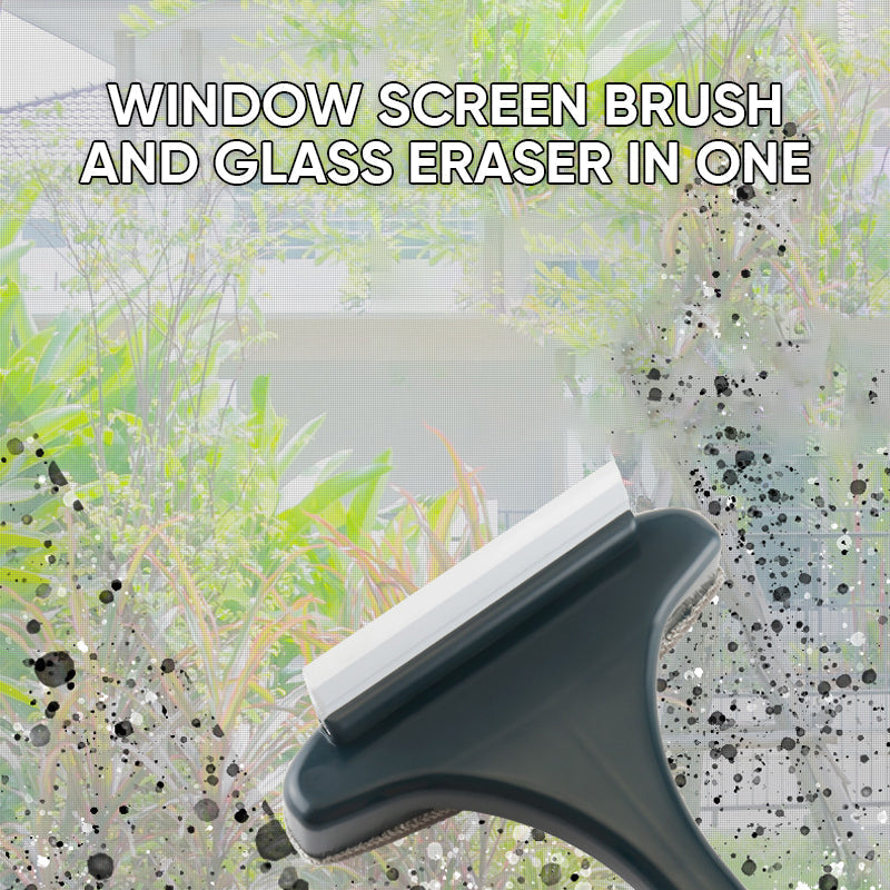 2 In 1 Screen Window Cleaning Brush