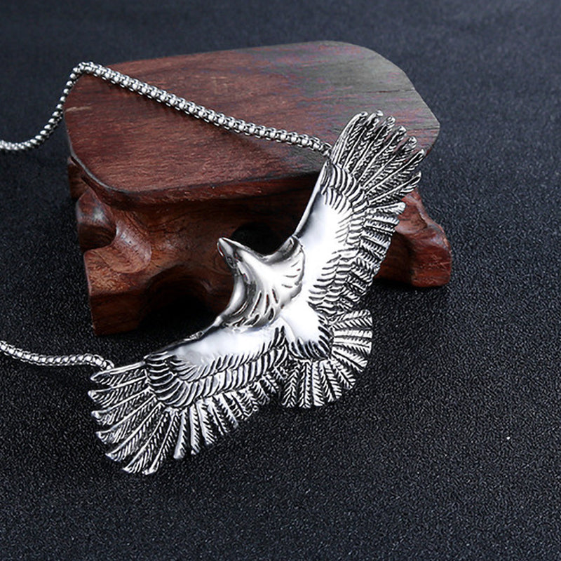 Stainless Steel Eagle Necklace