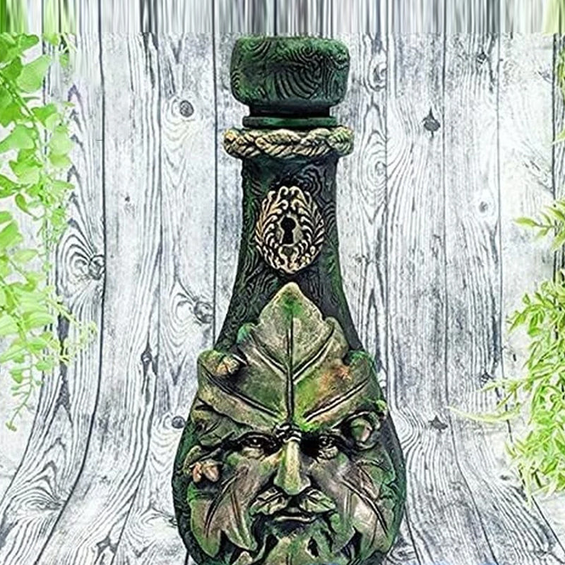 Magic sculpture potion bottle