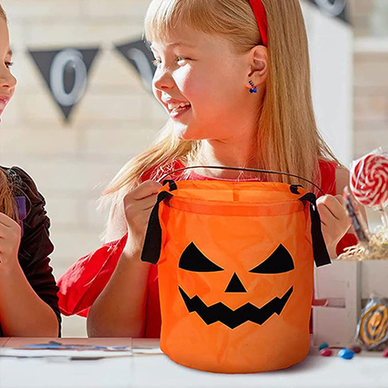 Personalized Glowing Pumpkin Tote