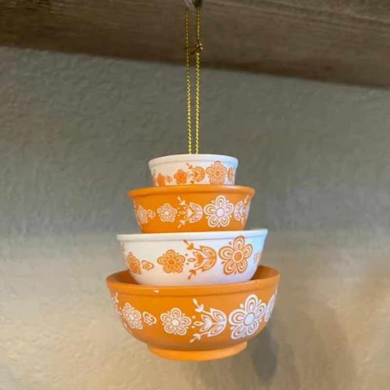 Christmas Resin Mixing Bowl Pendant