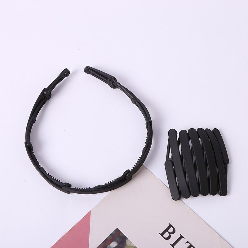 Portable Telescopic Hair Bands for Women's Hair