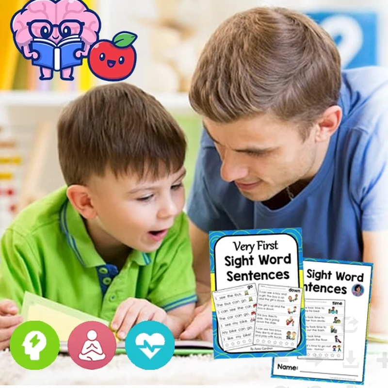 Finger Reading Workbook Core Vocabulary