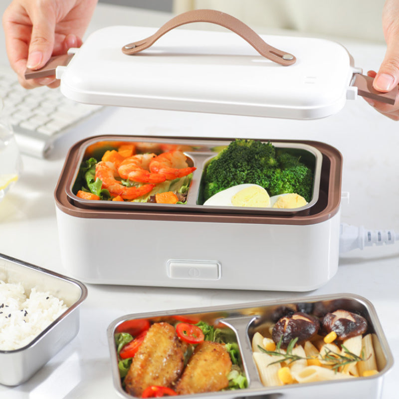 Multi-functional portable plug-in cooking lunch box