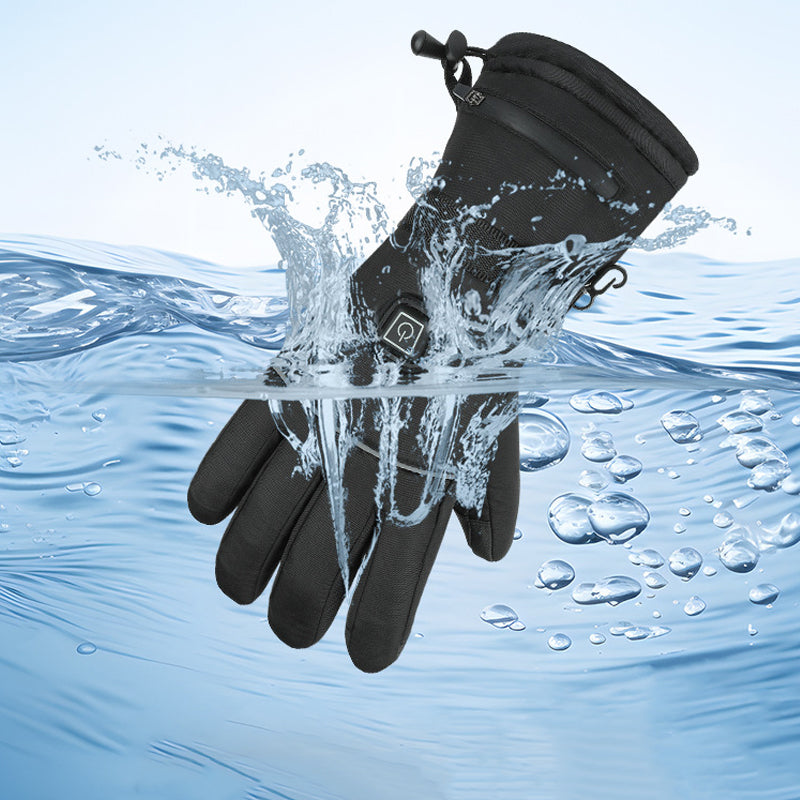 Warm touch screen heated gloves