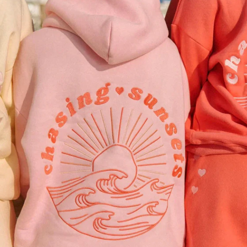 Chasing Sunset Oversized Hoodie