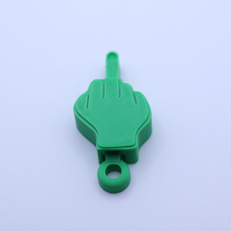 3D Printed Middle Finger Keychain