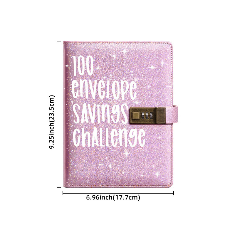 100 Days Savings Challenge Loose Page Ledger