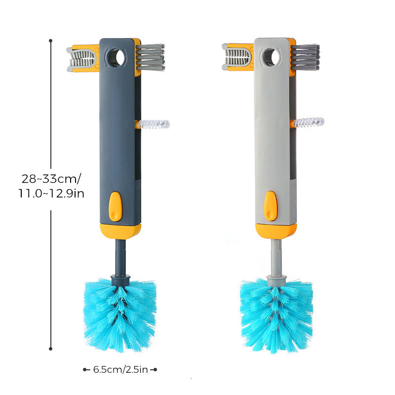 4 in 1 Retractable Multipurpose Bottle Cleaning Brush