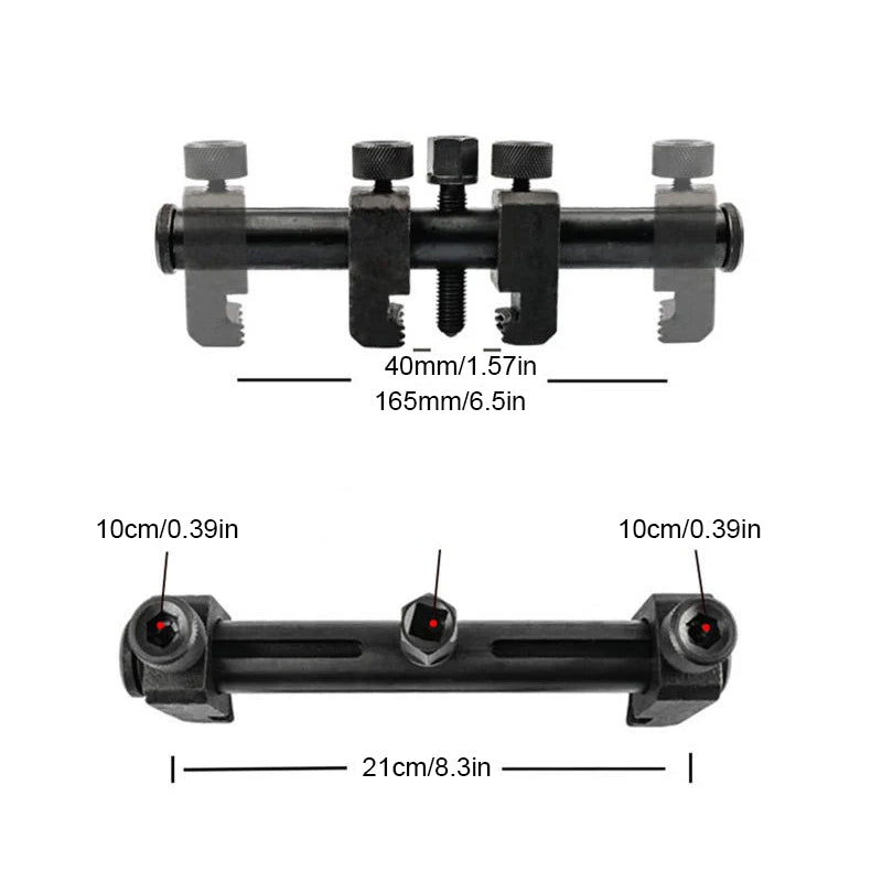 Adjustable Crankshaft Pulley Removal Tool