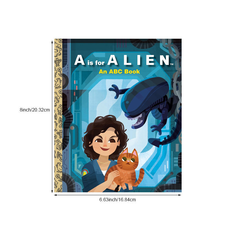 A Is for Alien: An ABC Book (20th Century Studios) (Little Golden Book)