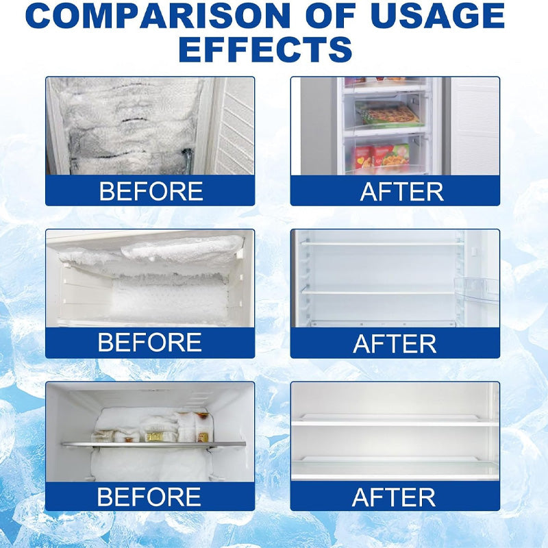 Refrigerator Defrost and De-icer