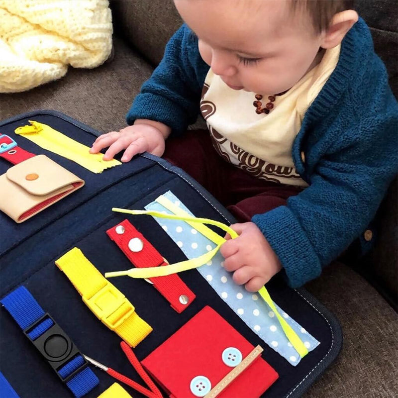 Toddler Busy Board Quiet Book