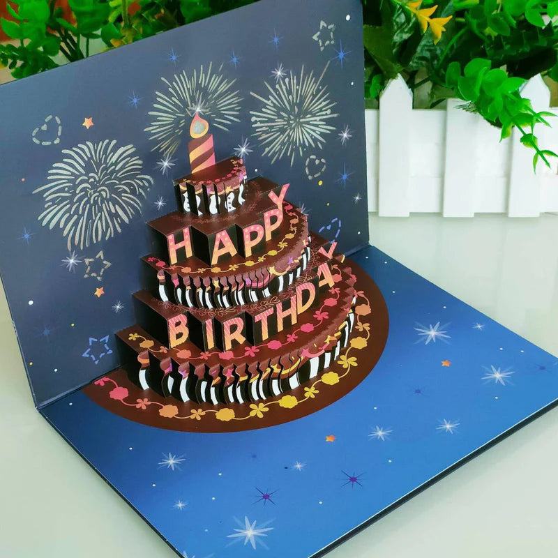 Pop up Happy Birthday Card