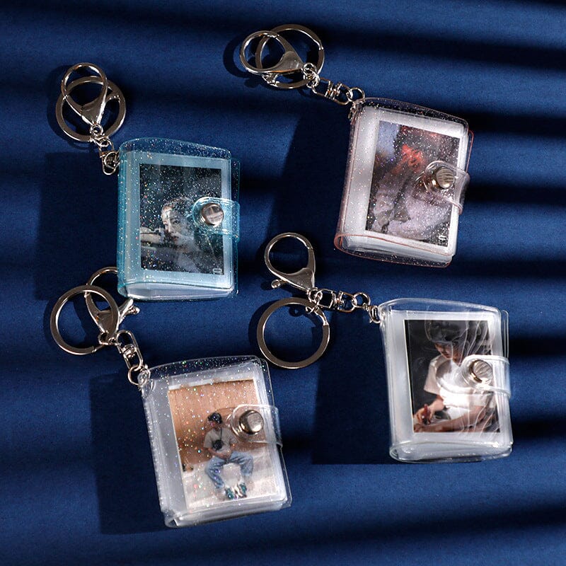 Small Photo Album Key Chain Pendant