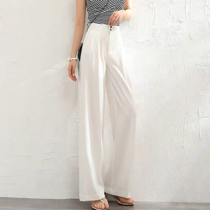 Woman's Casual Full-Length Loose Pants